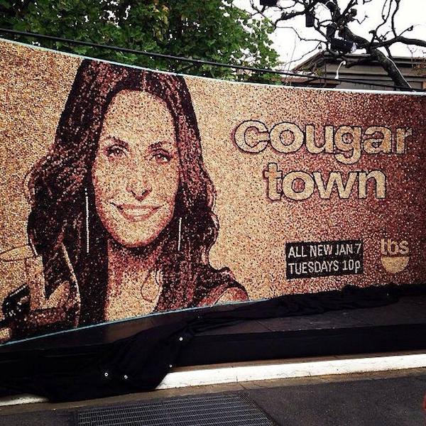 Cougar Town 5, poster in sughero